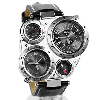 Military watch with hot sale compass and thermometer