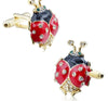 LADY BIRD GOLD CUFFLINKS