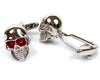 Skull design cufflinks