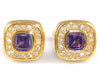 Purple Amethyst Cufflinks