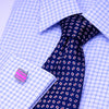 Pink silver Enamel Cufflinks